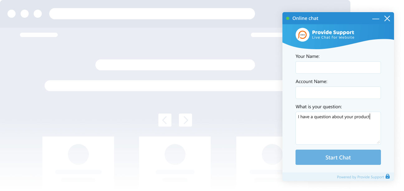 Intégrez la messagerie à votre site Web ou faites-en une fenêtre pop-up Aperçu de la fenêtre de chat en direct